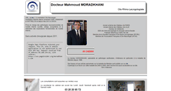 Desktop Screenshot of moradkhani.com